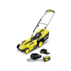 Kärcher LMO 18-36 batteridrevet plæneklipper (sæt) | 36cm & mulching funktion | Inkl. 5,0 Ah batteri og oplader