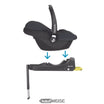 Maxi-Cosi CabrioFix i-Size basestation | ISOFIX & Click & Go | Til CabrioFix i-Size | Sort