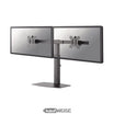 Neomounts fra Newstar FPMA-D865D Dual Monitor Desk Mount | 10-27 tommer | Højdejusterbar og drejelig