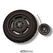 Ninebot Segway E25 & E45 Komplette baghjul | Inkl. magnetbremse & 9" dæk | Reservedel
