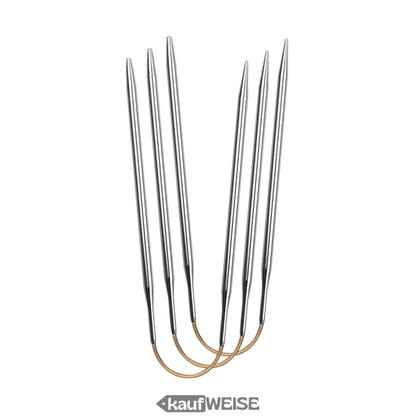 Addi CraSy Trio lange 26cm flexible Rundstricknadeln für Socken und Strümpfe