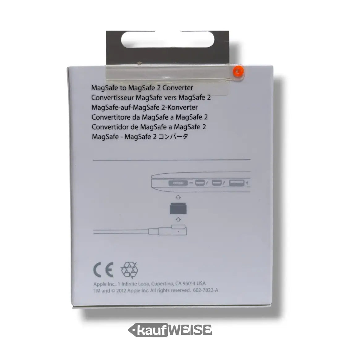 Verpackter MagSafe zu MagSafe 2 Adapter für Apple MacBook Modelle MD504ZM/A