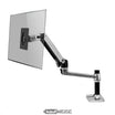 Ergotron LX Skrivebordsmonteret LCD-arm | Monitorhold til 34 tommer | Sølv-grå