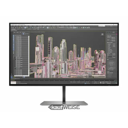 HP Z27u G3 | 27" QHD IPS-skærm | USB-C-docking og strømforsyning | Ergonomisk
