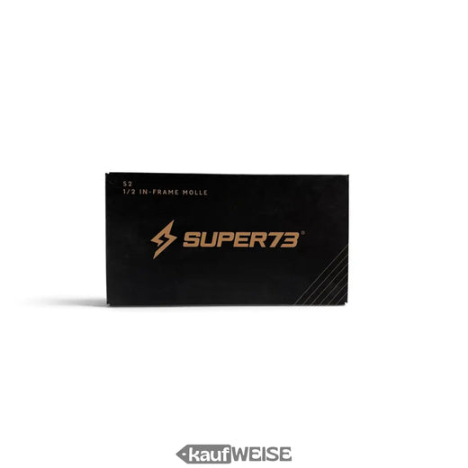 Super73 S2 In-Frame MOLLE-panel | 1/2 rammetrekantpanel, Aluminium | Sort