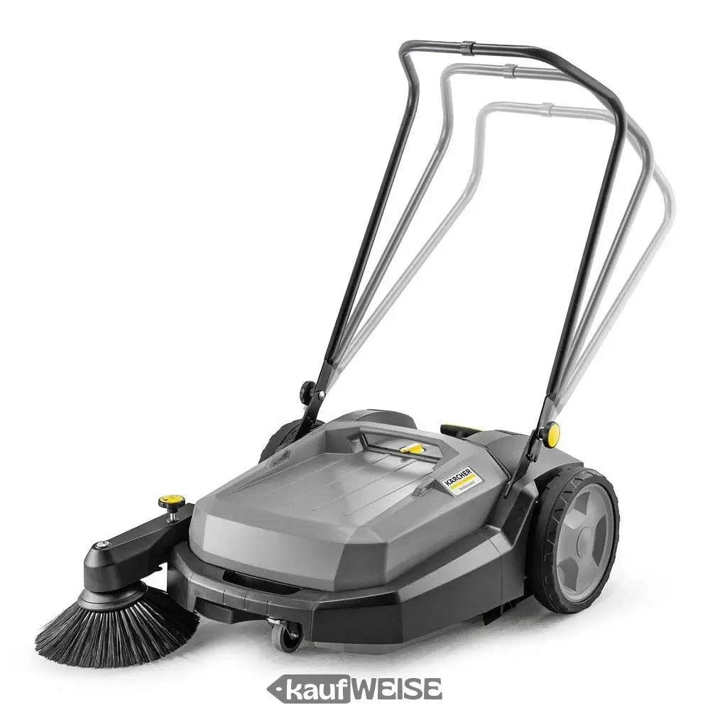 Kärcher Kehrmaschine KM 70/20 C mit 70cm Arbeitsbreite und schwarzem Seitenbesen
