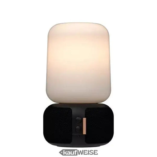 Kreafunk aLOOMI højttalerlampe | Dæmpbar & IPX5 | Bluetooth og stereoparring (TWS)