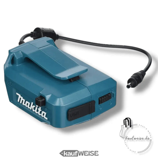 Makita USB-adapter LXT (14,4V/18V) – batteri som powerbank | 2x 2,1A opladningsport | ADP05