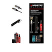 Monster Pack HDMI 8K - 4K 120Hz 48GBPS 1,8m + SCREENCLEAN 60ML + Power 4 stikkontakter
