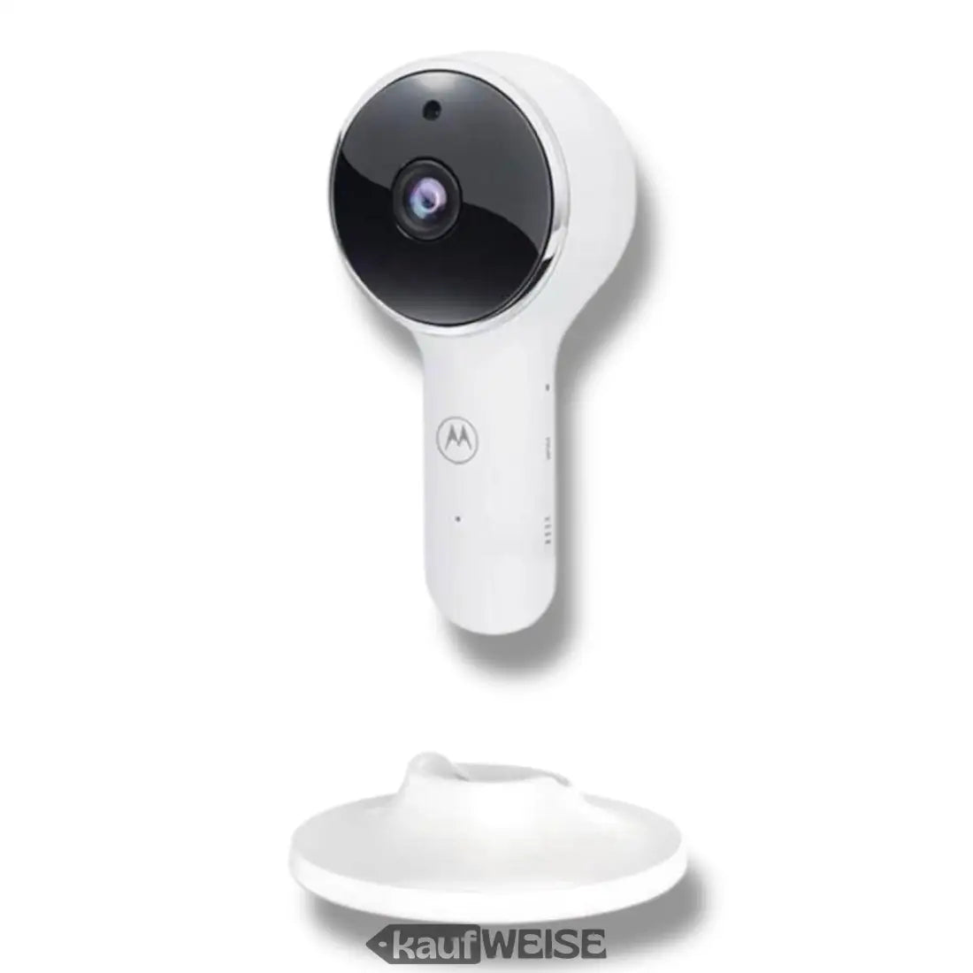 Weiße Babyüberwachung mit Ständer, Motorola VM65X Connect Video-Babyphone