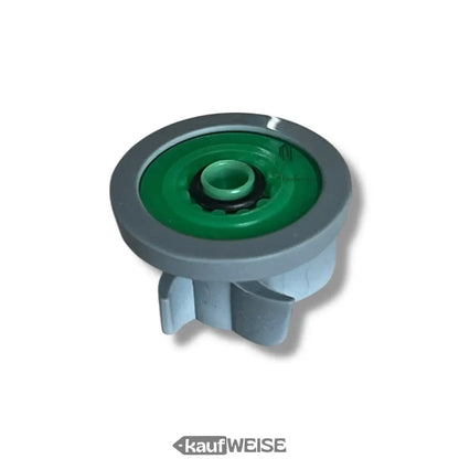 Grauer und grüner Kunststoff-Installationsteil für Wassersparer im Neoperl PCW-02