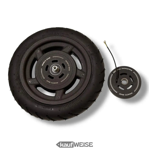 Ninebot Segway E25 & E45 Komplette baghjul | Inkl. magnetbremse & 9" dæk | Reservedel