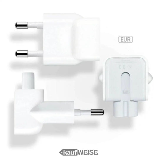 Weißes europäisches Steckdosenadapter-Set für Duckhead Adapter A1561 MacBook iPad iPhone