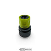 Rehau universalslangekobling 3/4 tommer (19 mm) | Gummibelagt håndtag | Push-fit-system til haveslanger