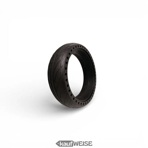 Segway-Ninebot Massivgummi dæk ES1/ES2/ES4 Honeycomb (8 tommer) | Hollow Band | Punkteringsfrit & Komfortabelt | Sort