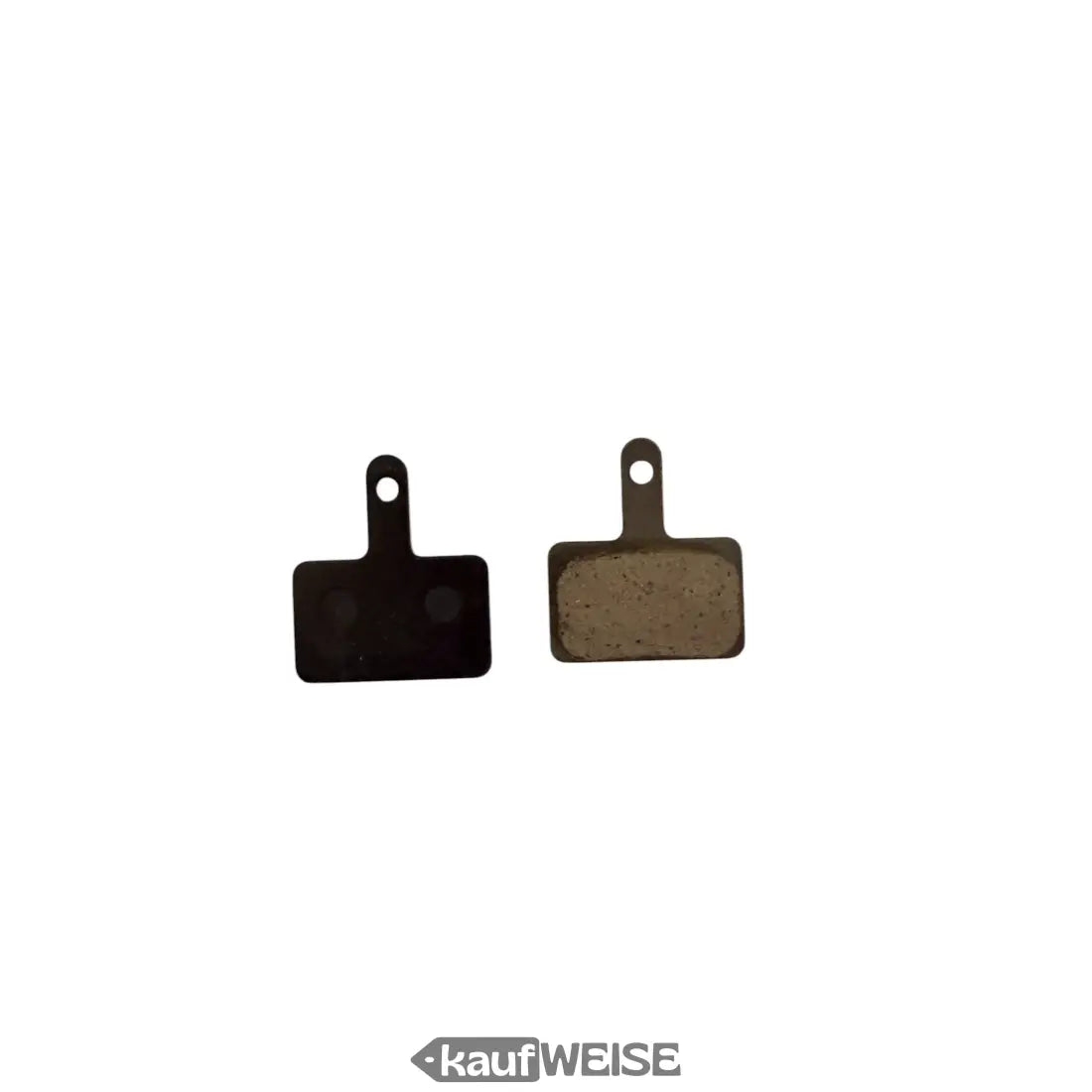 Black und braune urban armor bremsbeläge mit metallrückplatte für scheibenbremsen 31 x 35 mm set