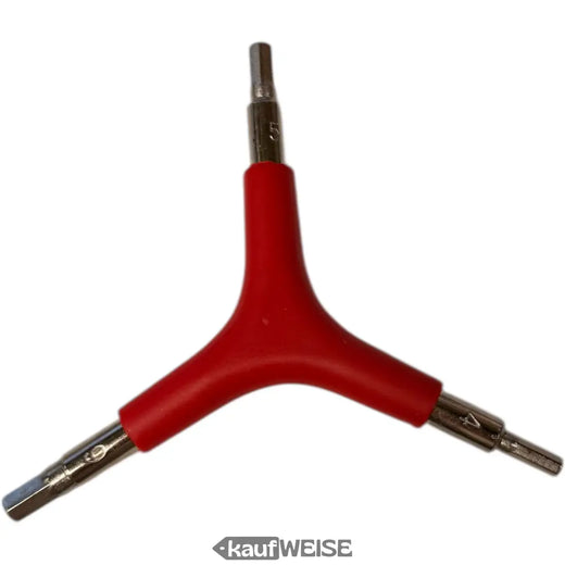 Urban Armor Y-unbrakonøgle (4/5/6 mm) | Rød | 3-vejs unbrakonøgle