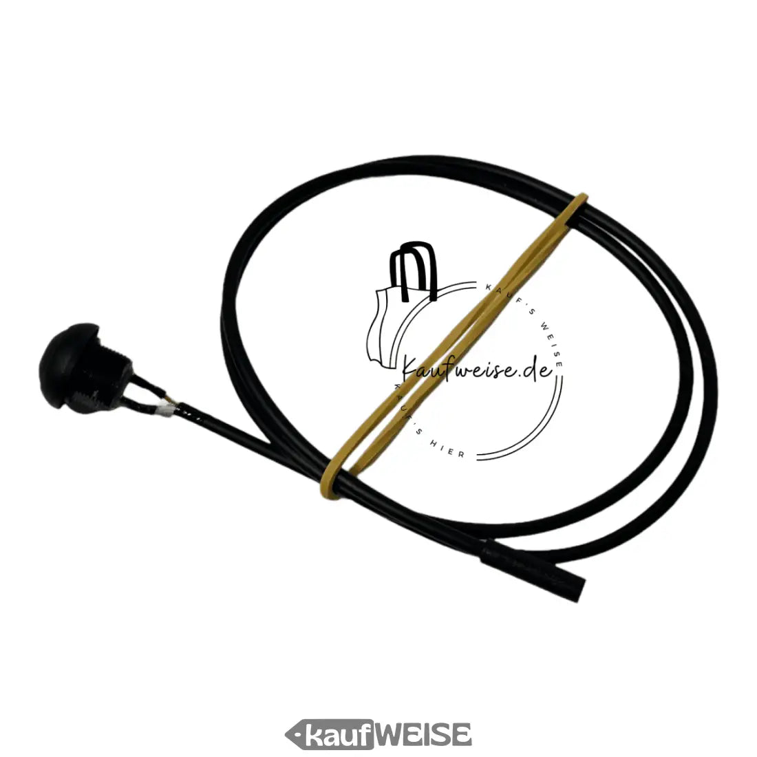 Schwarzes Kabel mit kugelförmigem Ende für Vanmoof Original Boost S3- und X3-Modelle
