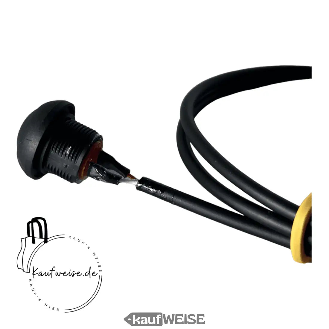 Schwarzer Druckknopf-Schalter mit Kabel für Vanmoof Original Boost S3- und X3-Modelle
