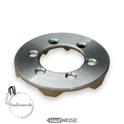 Silberner Metallabstand mit Löchern für VanMoof Lock Ring Stealth Lock Kicklock Rotor