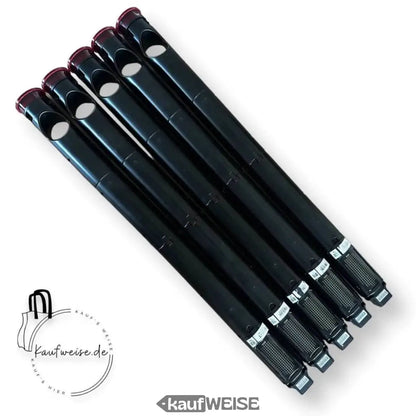 Sechs schwarze Recorder für VanMoof S3 Smart Cartridge zur E-Bike Ortung
