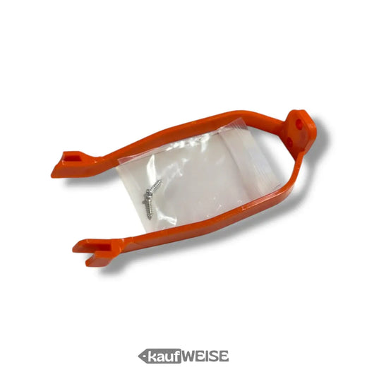 Xiaomi M365/Pro/1S skærmholder (beslag) | Rød/Orange | Vibrationsbeskyttelse & kabelbeskyttelse | Inklusiv skruer